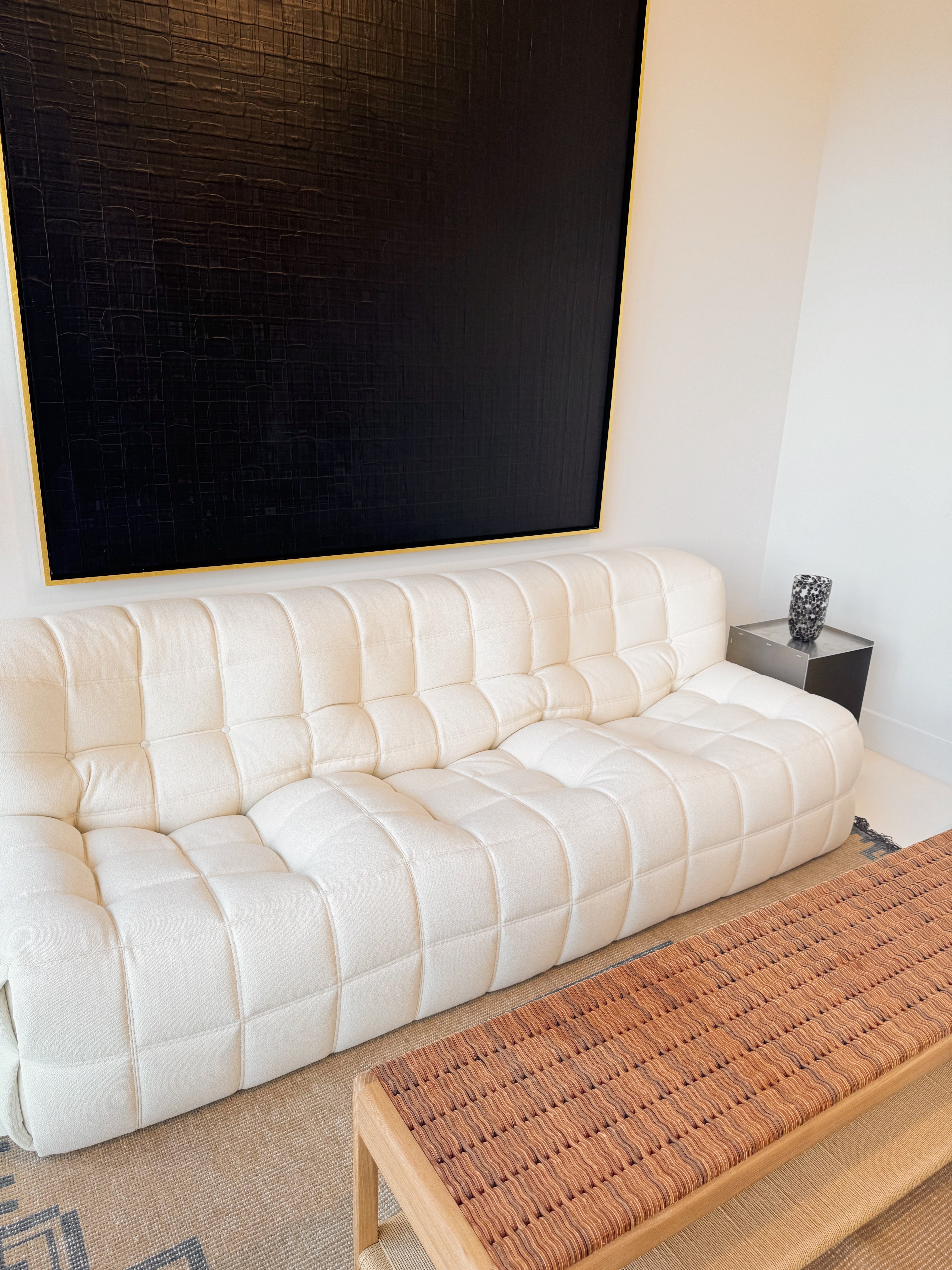 Kashima Sofa in Kvadrat Vidar, Ivory
