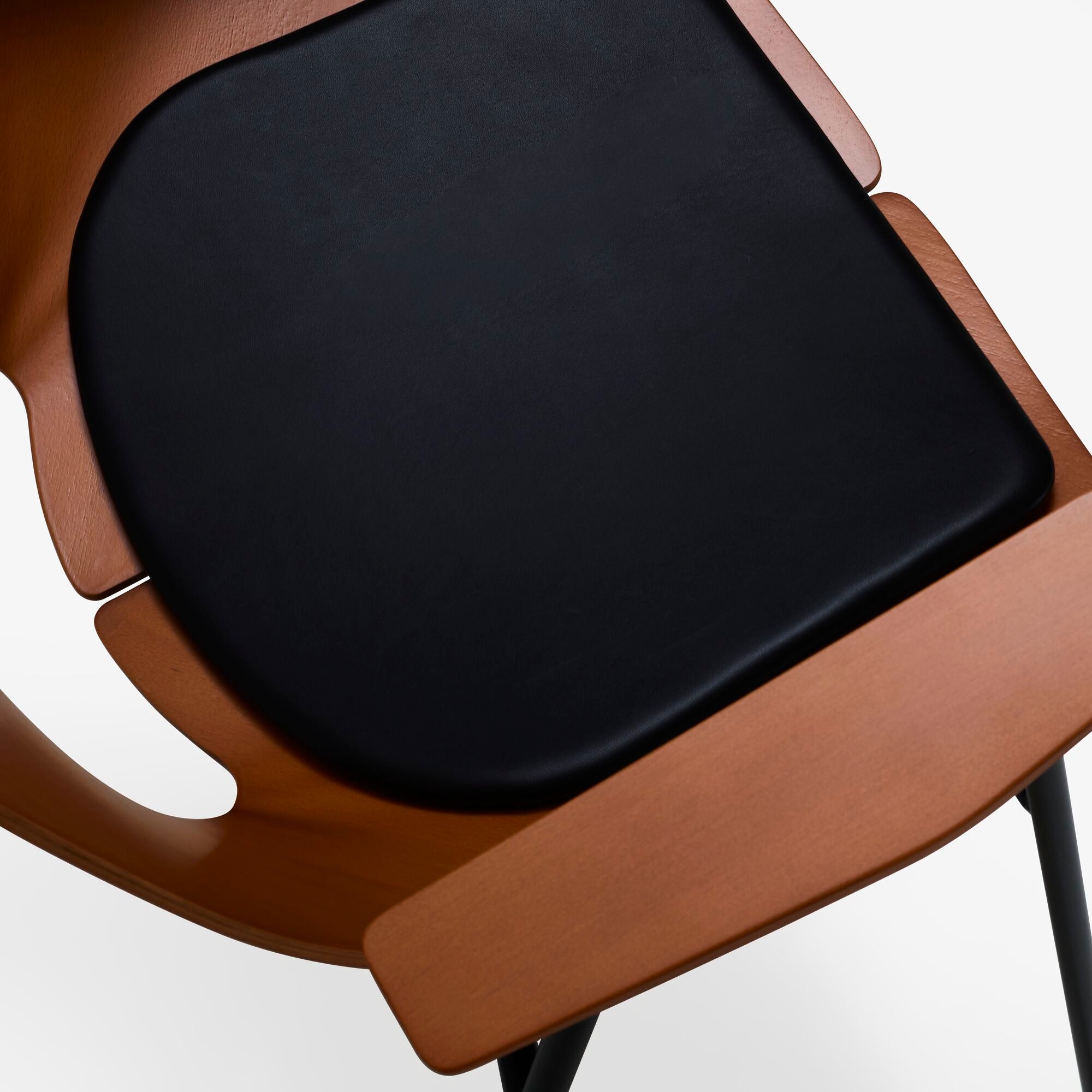 Tonneau Dining Chair with Arms