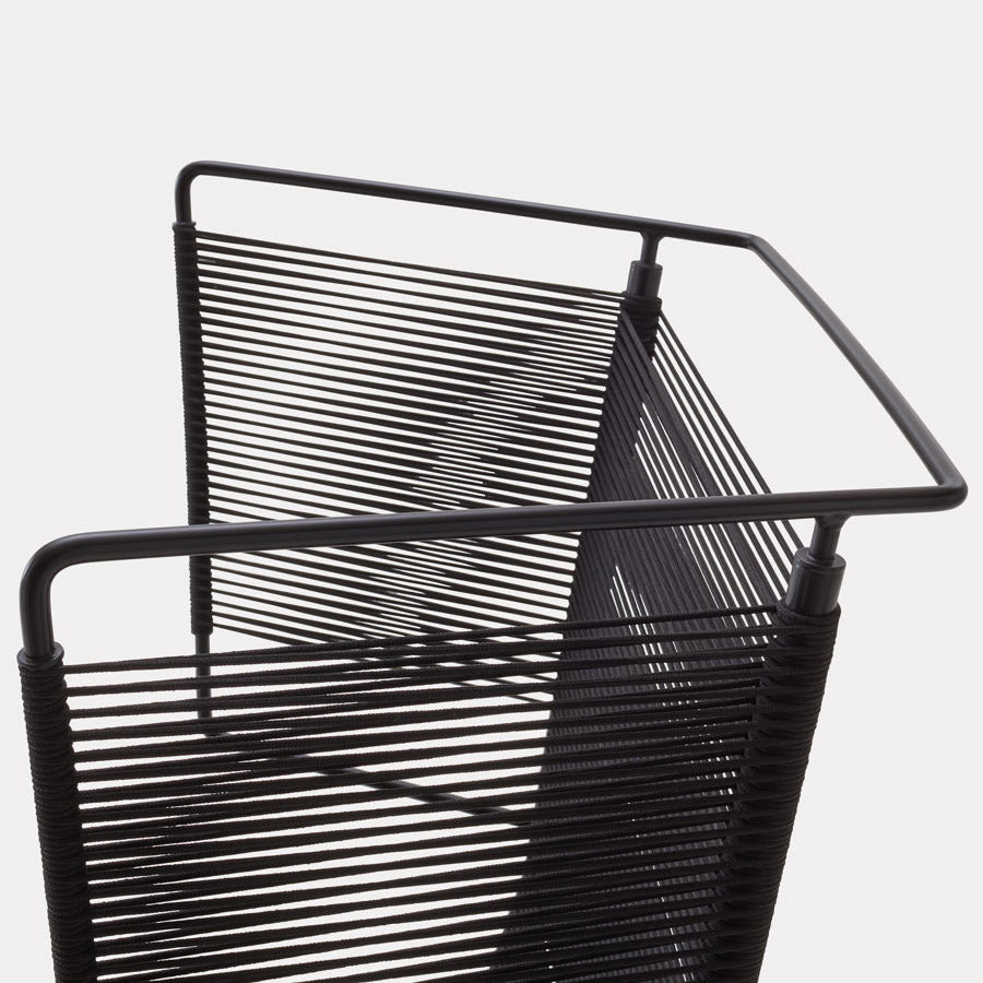 Fifty Outdoor Armchair, Black