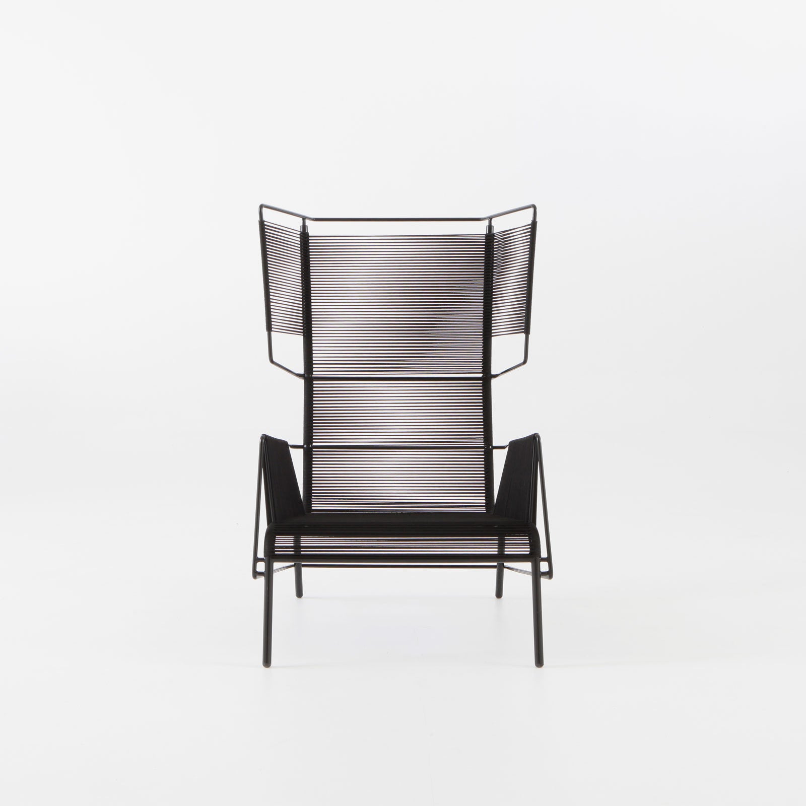 Fifty Outdoor Armchair, Black