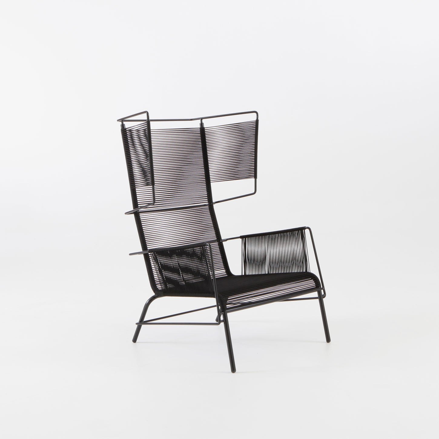 Fifty Outdoor Armchair, Black