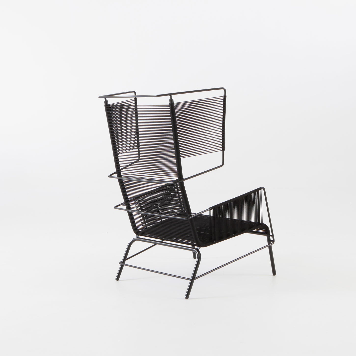 Fifty Outdoor Armchair, Black