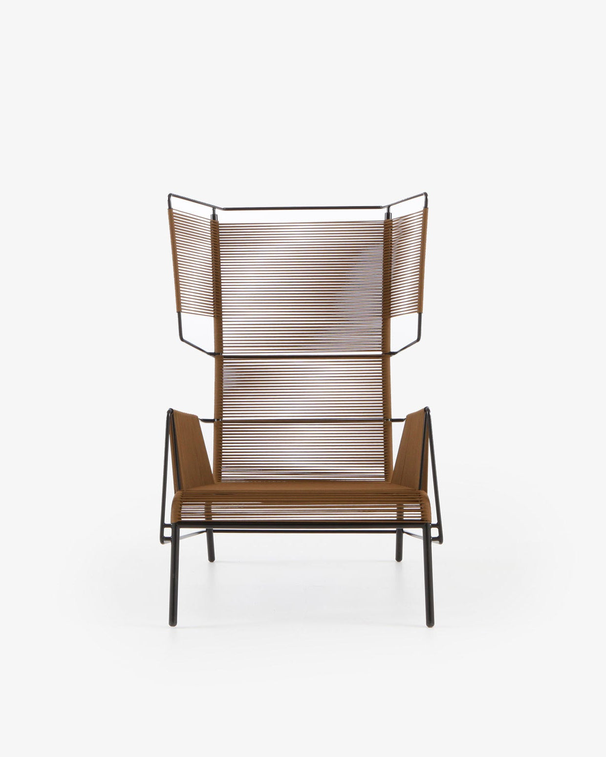 Fifty Outdoor Armchair, Brown