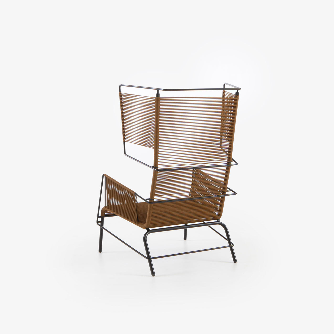 Fifty Outdoor Armchair, Brown
