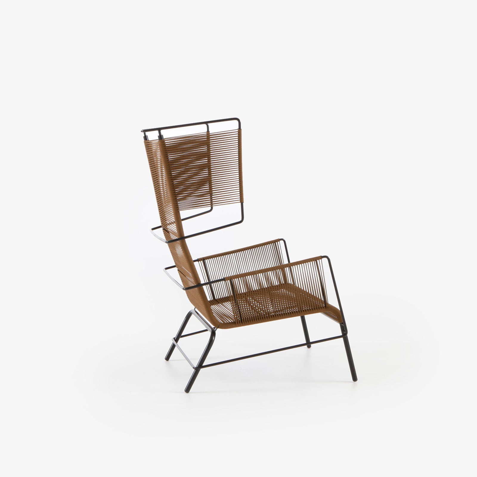 Fifty Outdoor Armchair, Brown