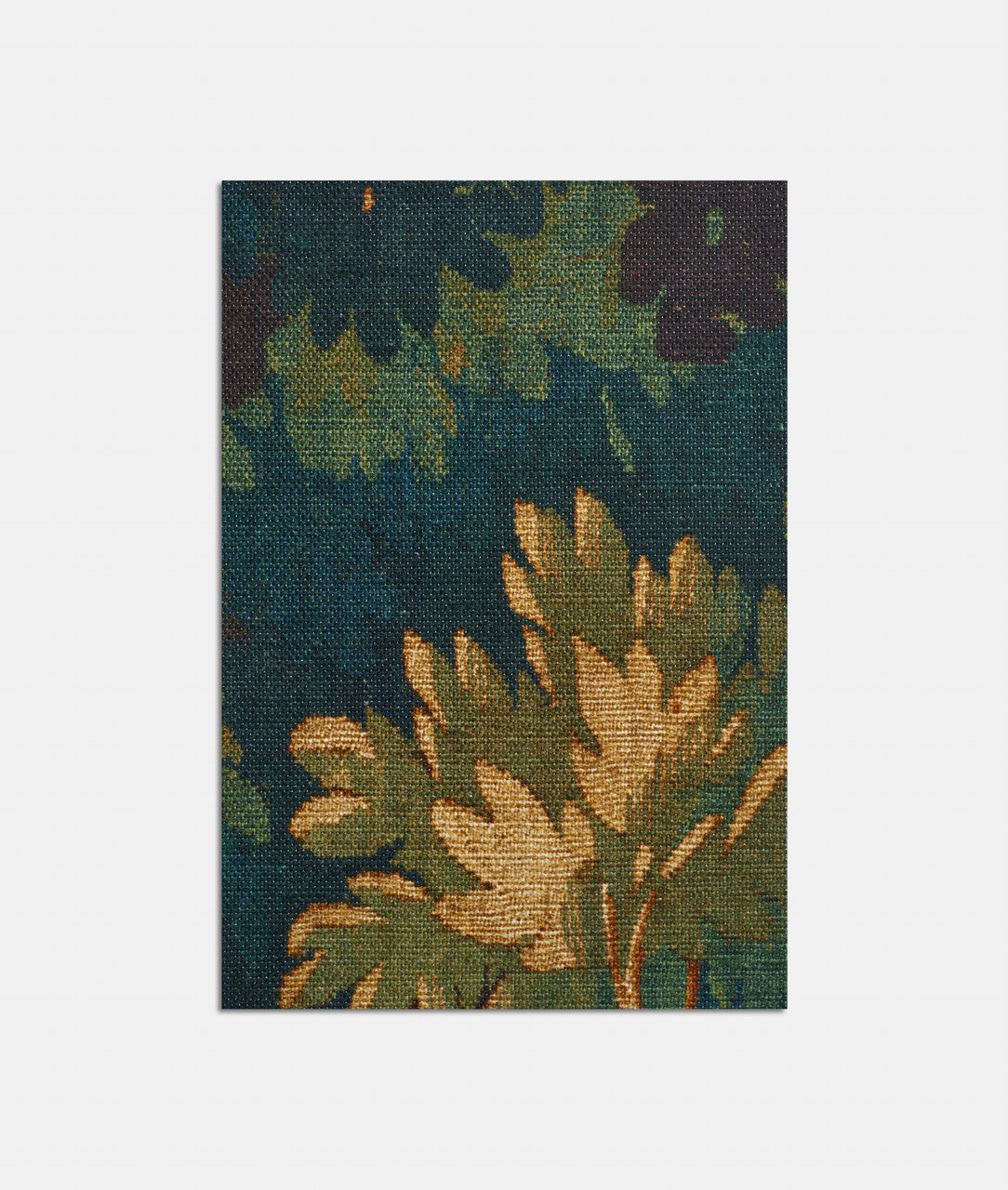 The Forsyth Mushroom Pouf in Dedar 'Schwarzwald' Verdure