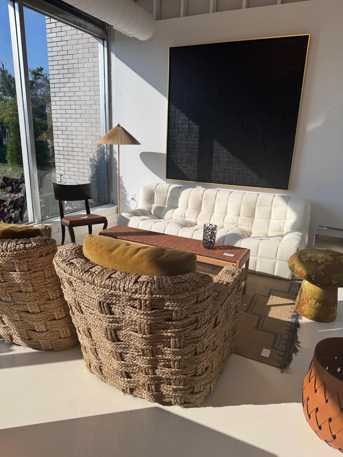 Kashima Sofa in Kvadrat Vidar, Ivory