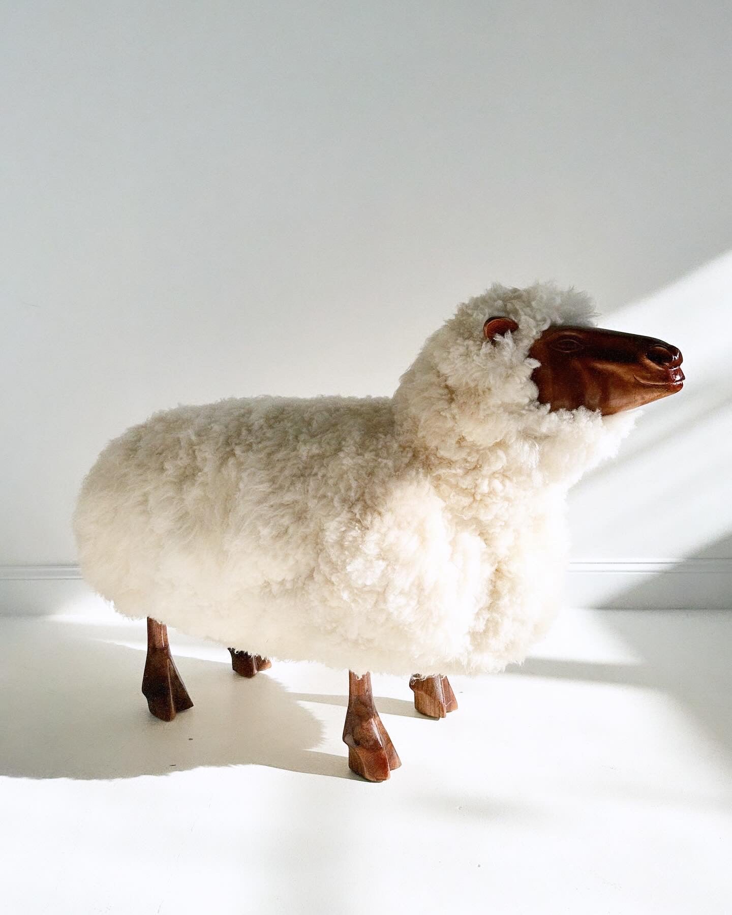 Sheep Sculptures in the Manner of LaLanne