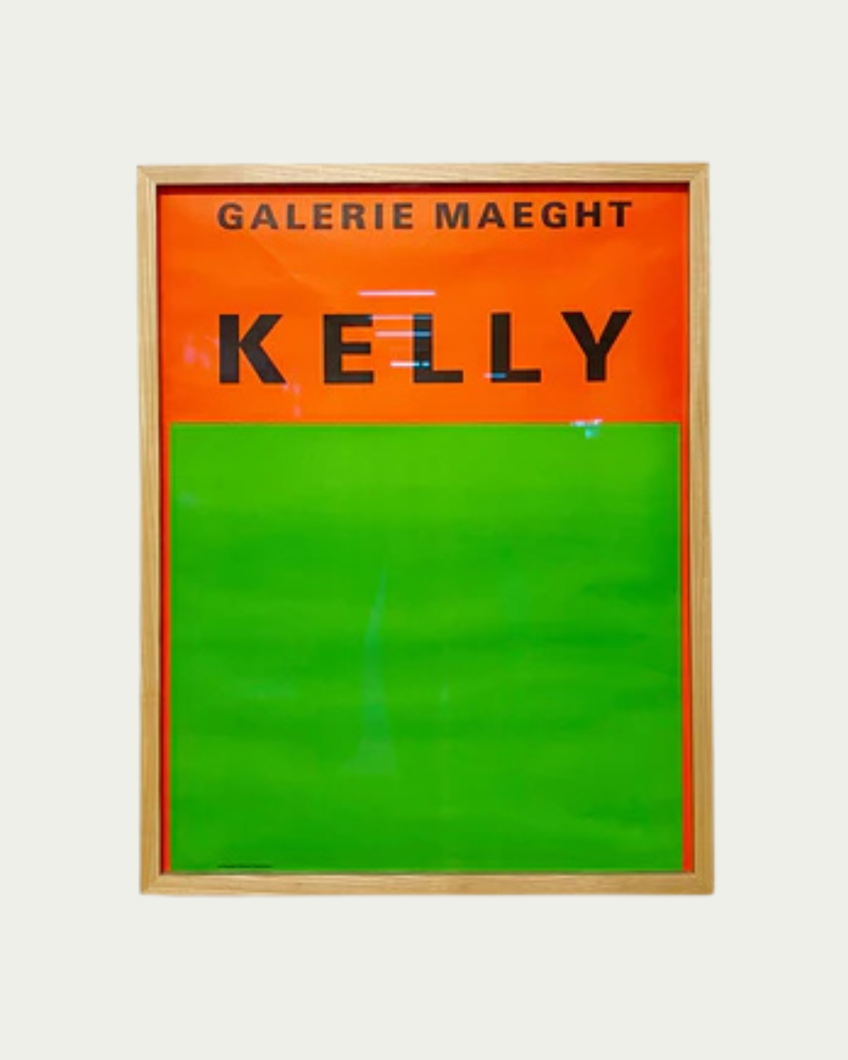 Ellsworth Kelly Framed Exhibition Poster – FORSYTH Ellsworth Kelly Framed Exhibition Poster – FORSYTH