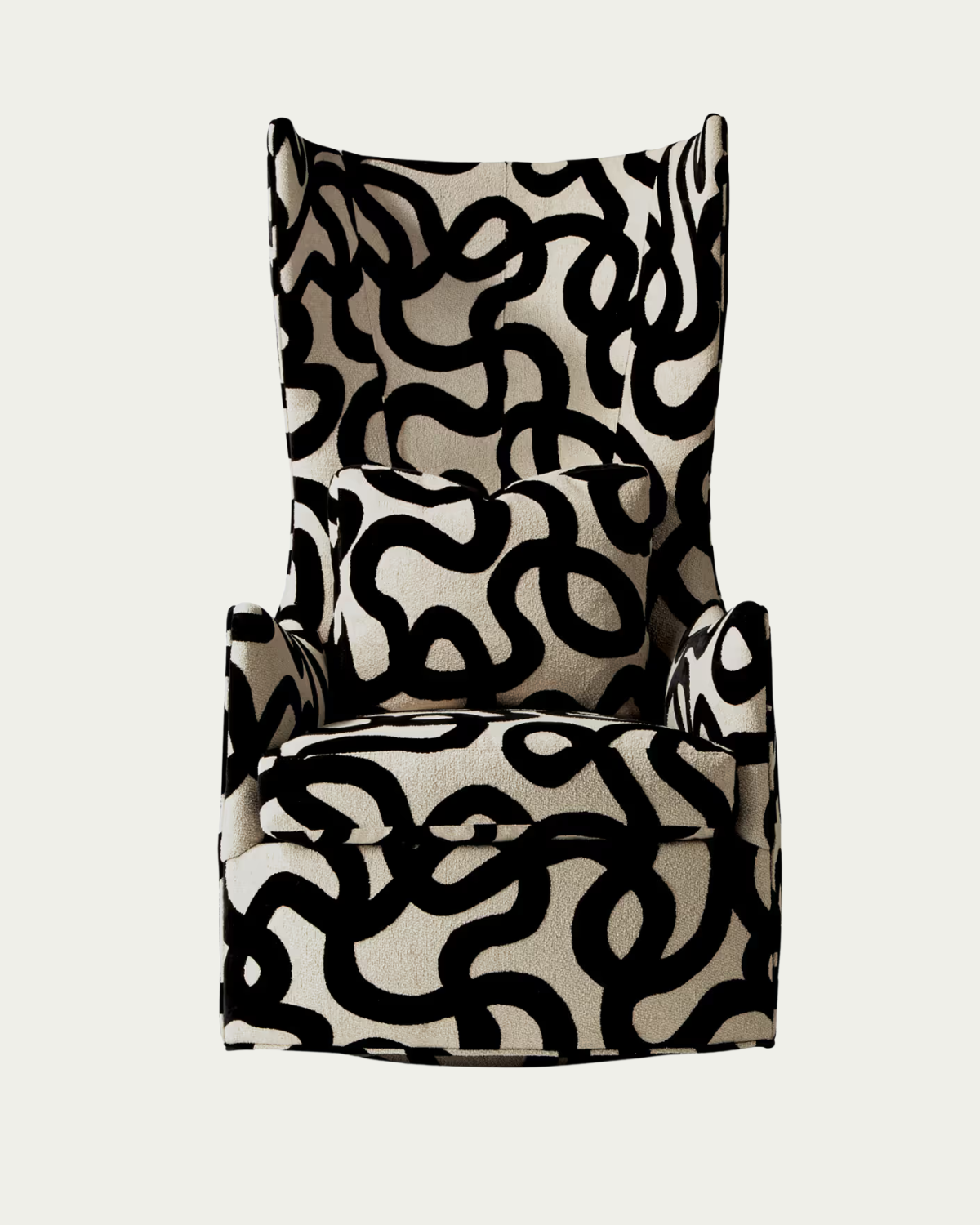 Feelin' Groovy Swivel Lounge Chair in COM