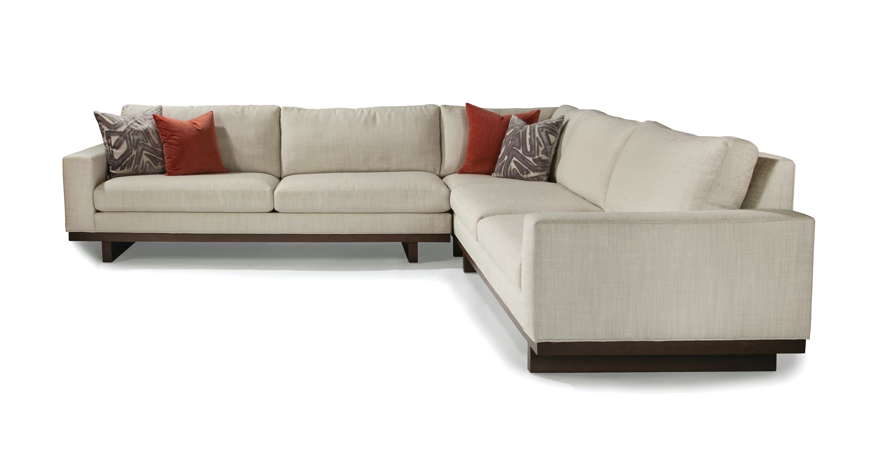 LA Collection Sectional Sofa in COM