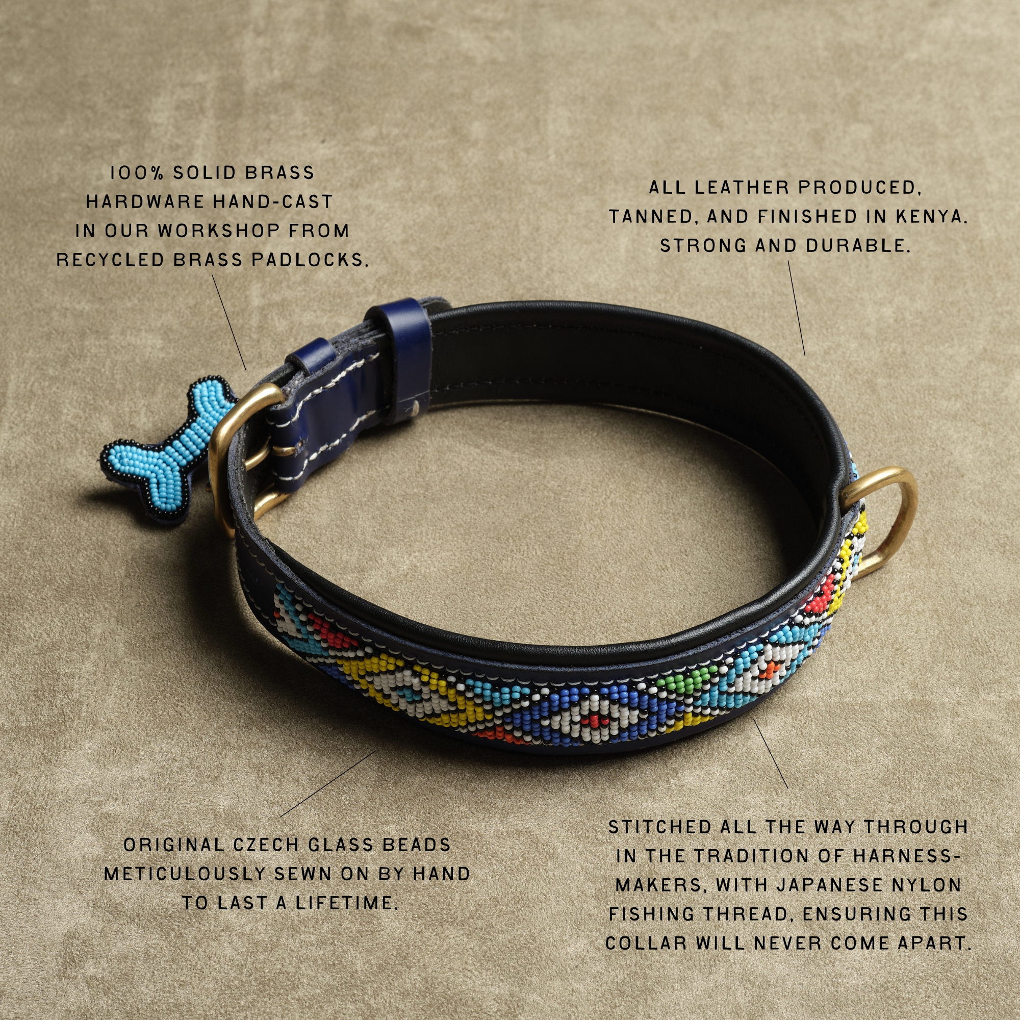 Leather Collars Dog Collar Manufacturer Chommies Adjustable