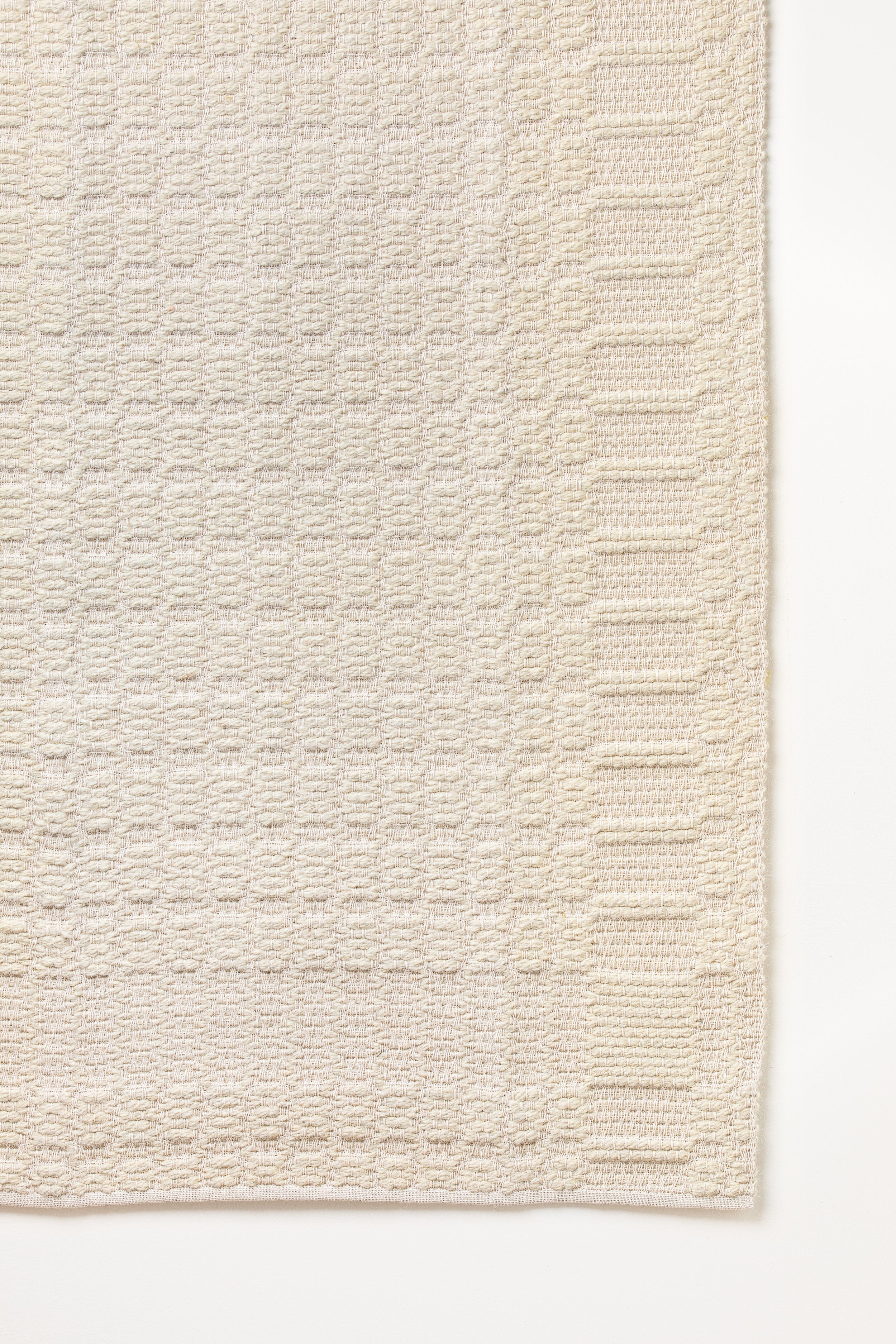 Pinto Chiocciolina Rug in Natural White