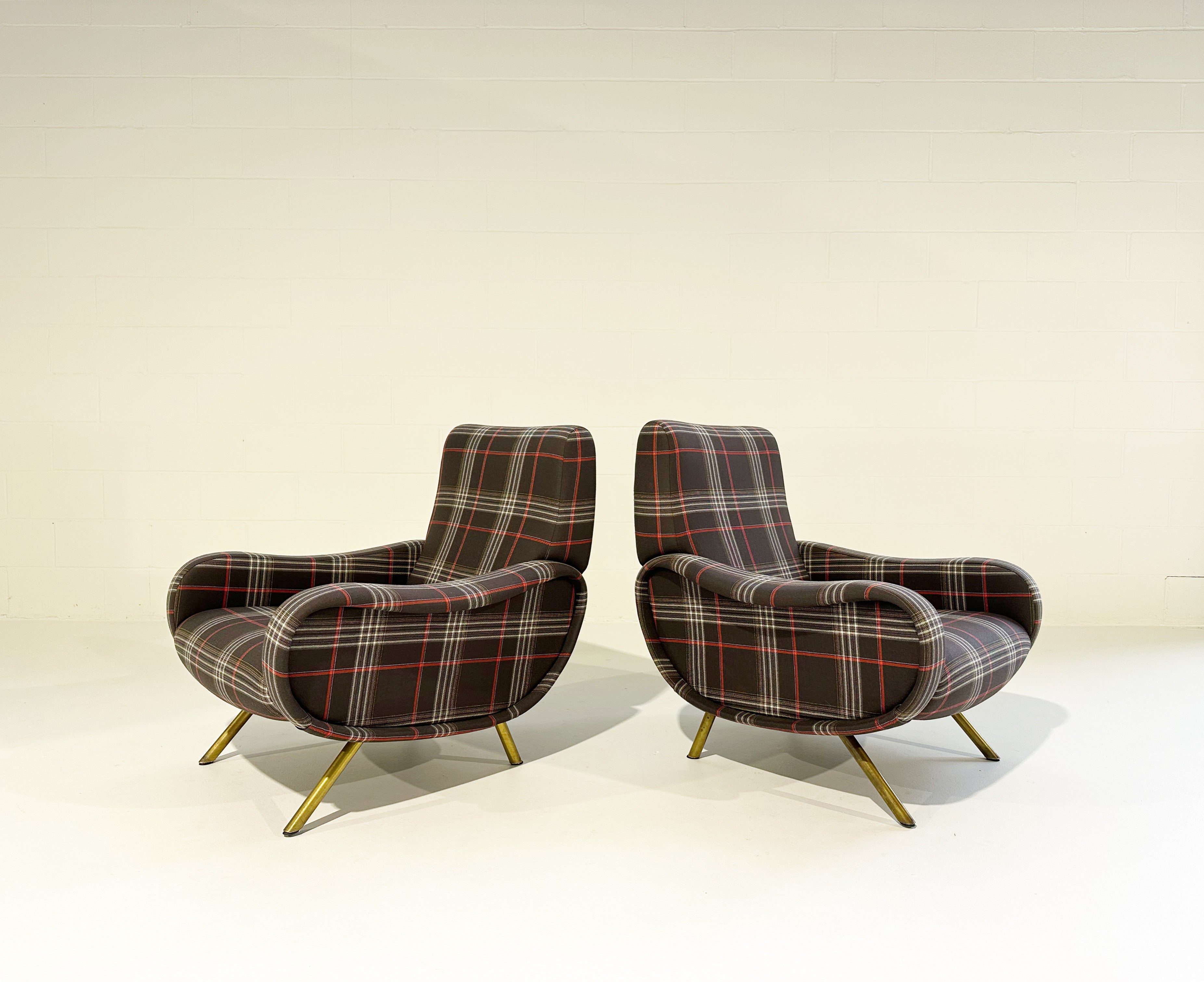 Lady Lounge Chairs, Pair