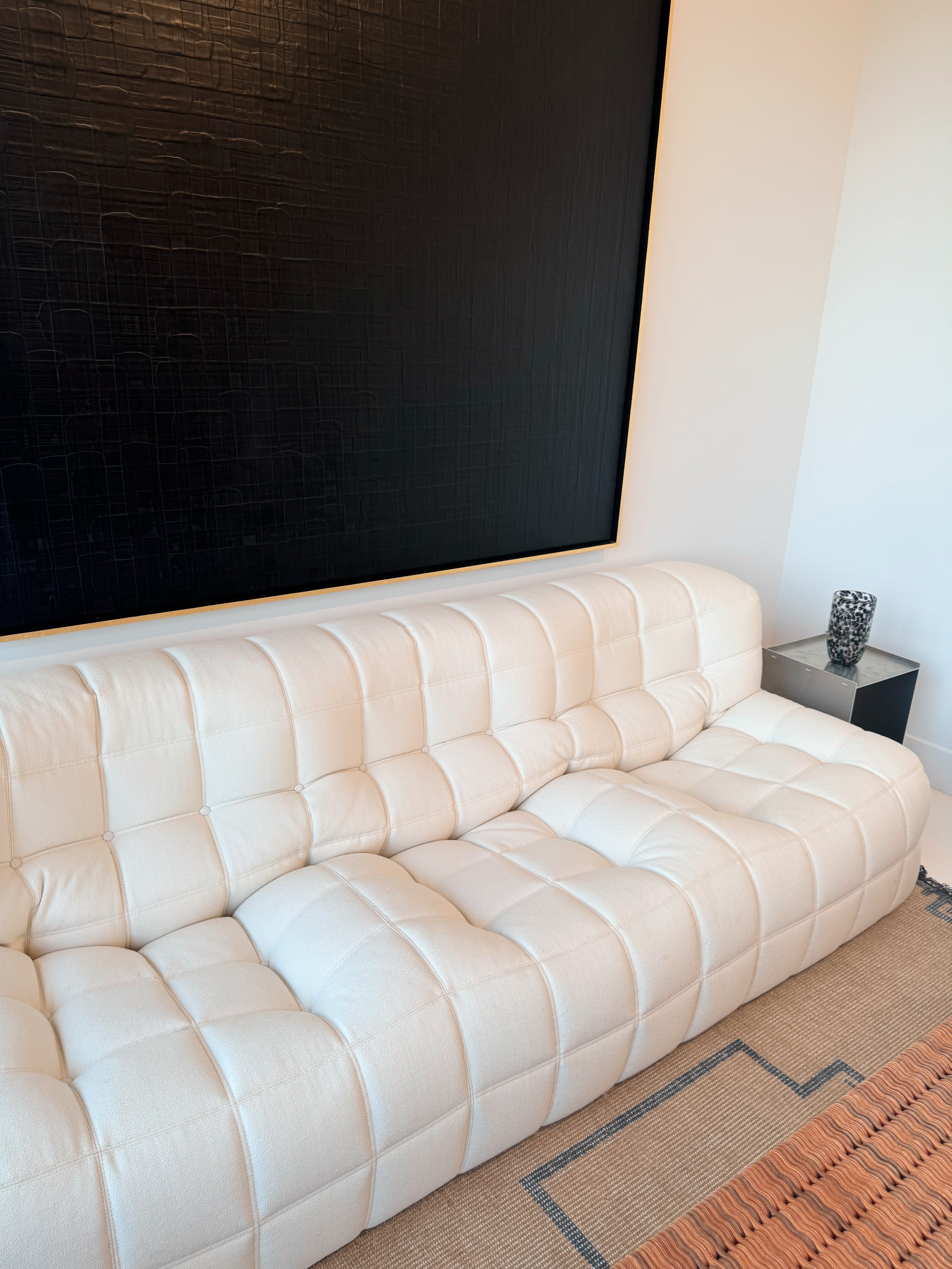 Kashima Sofa in Kvadrat Vidar, Ivory