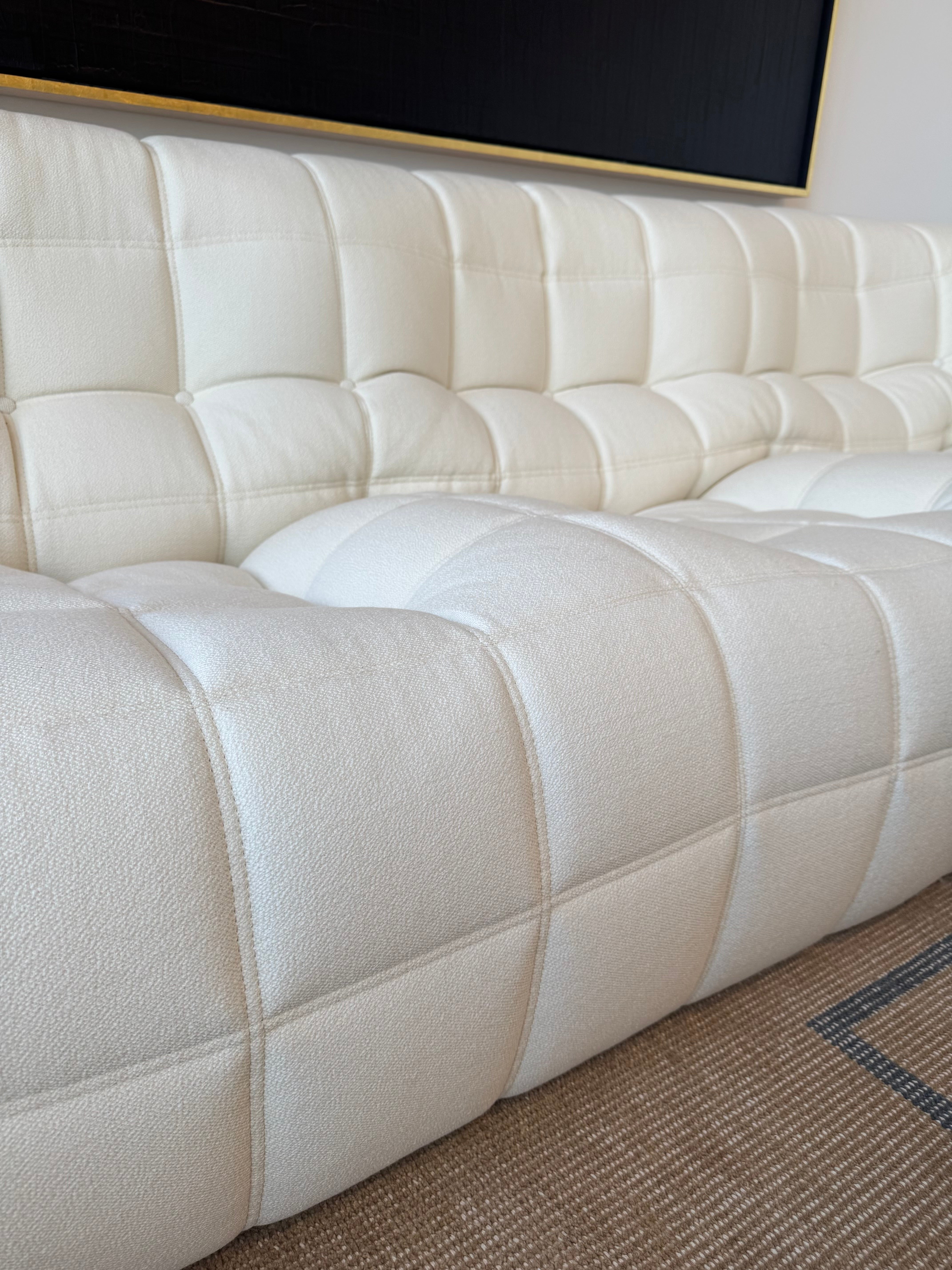 Kashima Sofa in Kvadrat Vidar, Ivory
