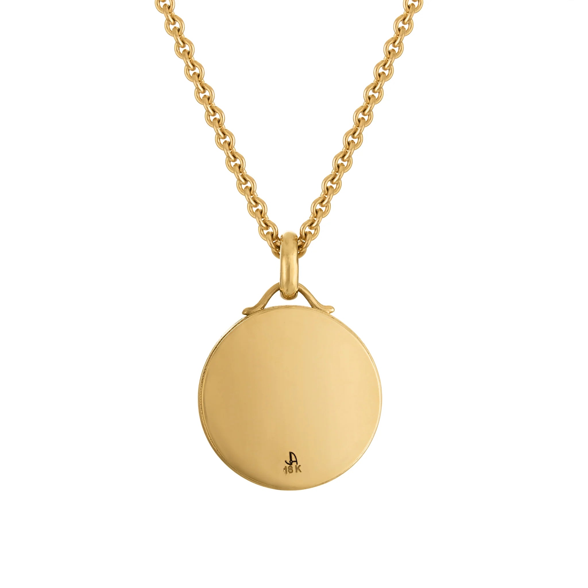 Endless Circle Diamond Pendant