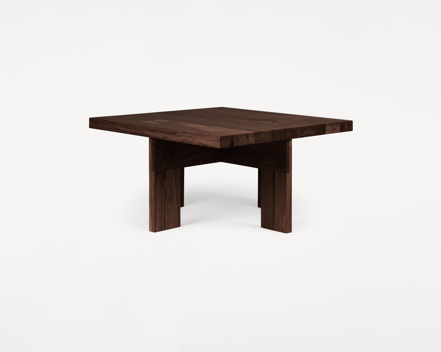 Farmhouse Coffee Table | Dark Oak | Square