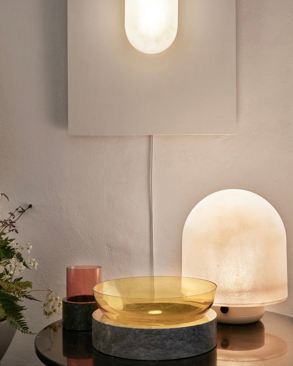 Puffball Table Lamp
