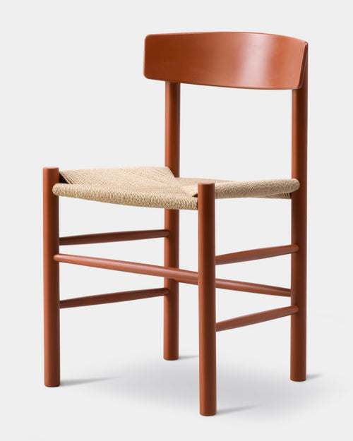 Mogensen J39 Chair | Natural Paper Cord and Red Beech