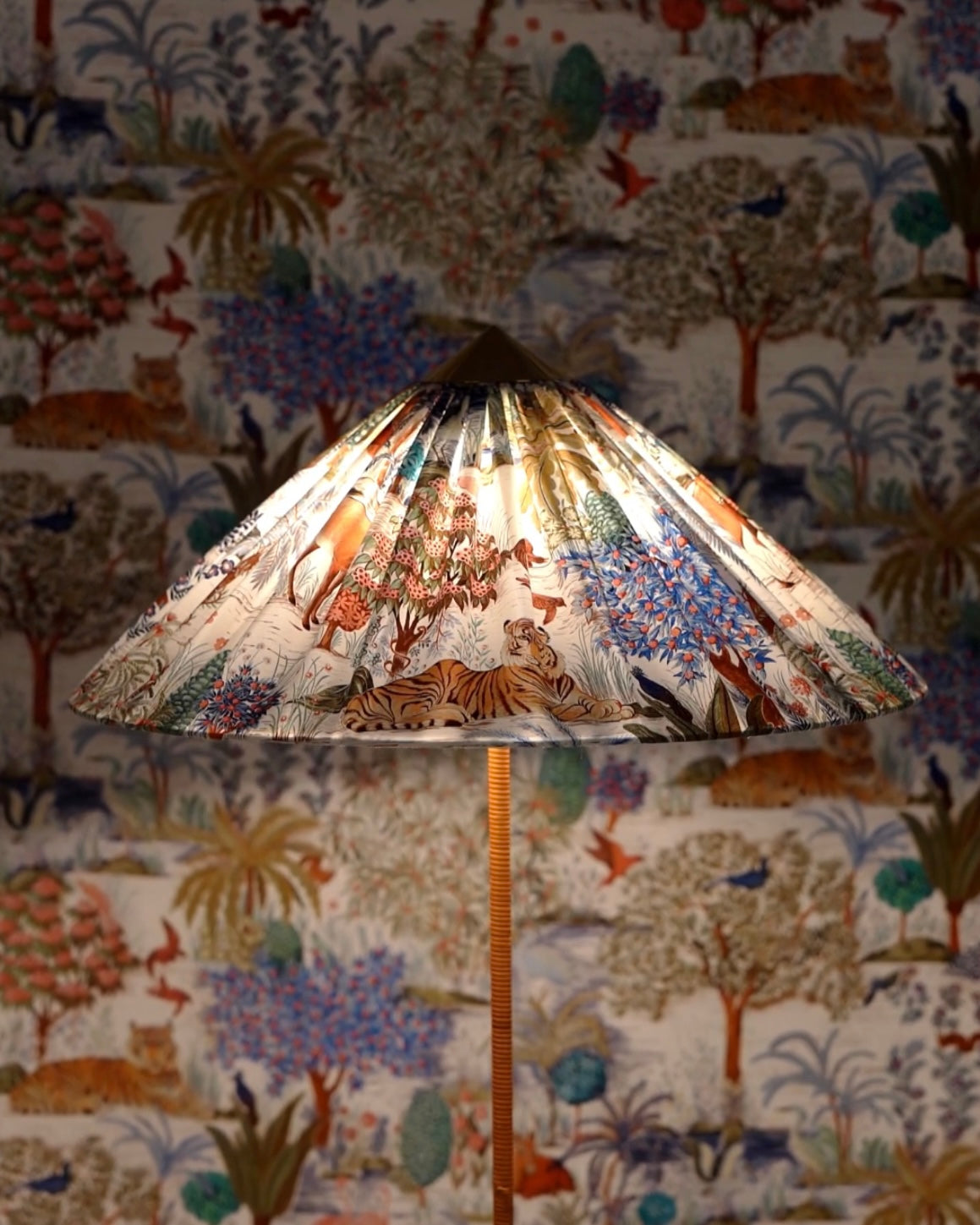 Special Edition GUBI x Pierre Frey 9602 Floor Lamp