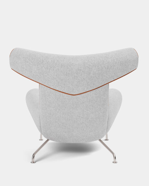 Ox Chair | Wool Blend and Stainless Steel