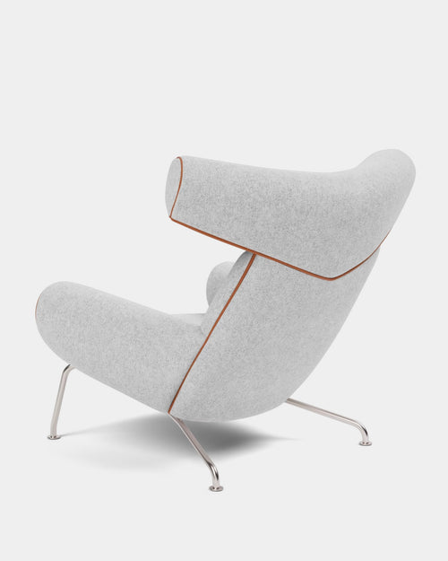 Ox Chair | Wool Blend and Stainless Steel