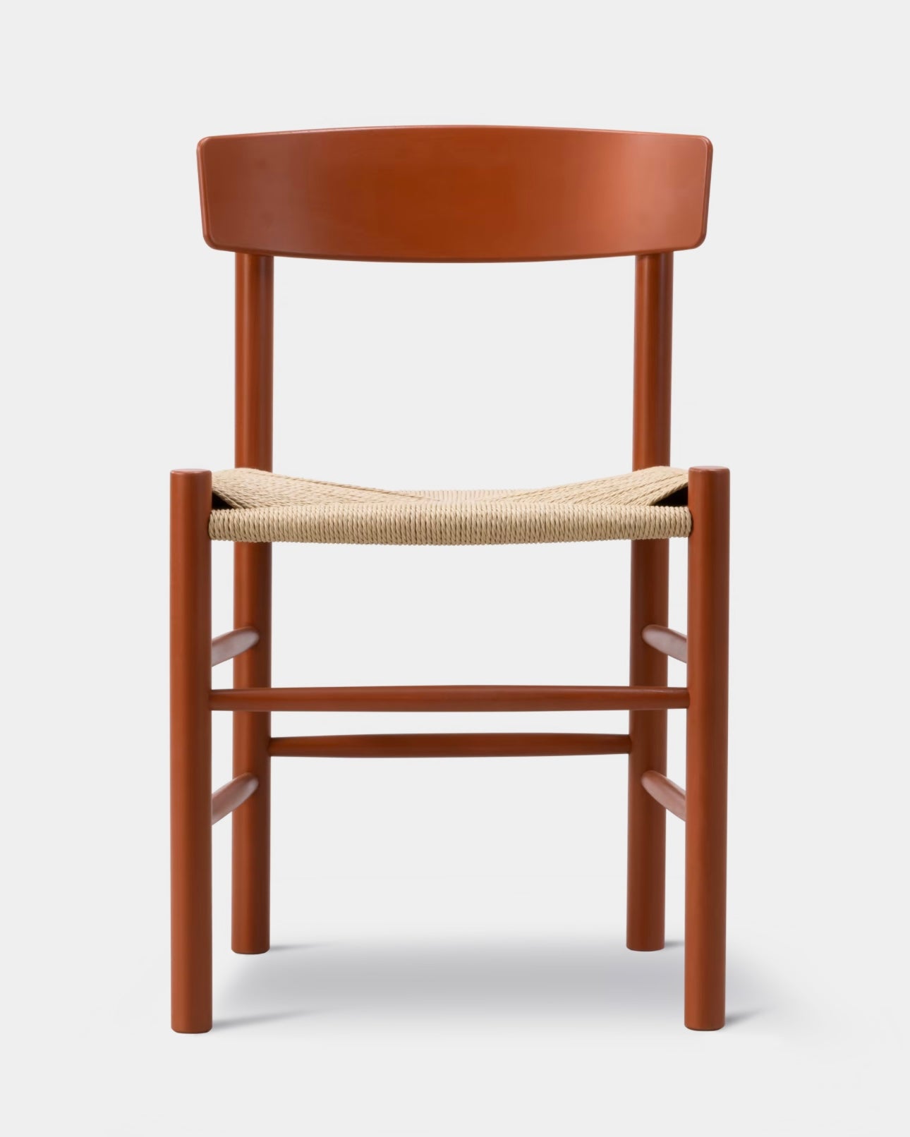 Mogensen J39 Chair | Natural Paper Cord and Red Beech