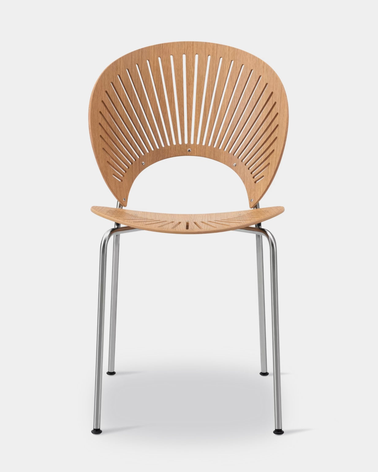 The Trinidad Chair | Oiled Oak and Chome