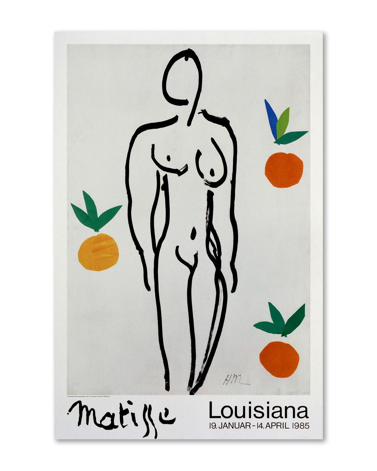 Henri Matisse – Model and Oranges (1953)