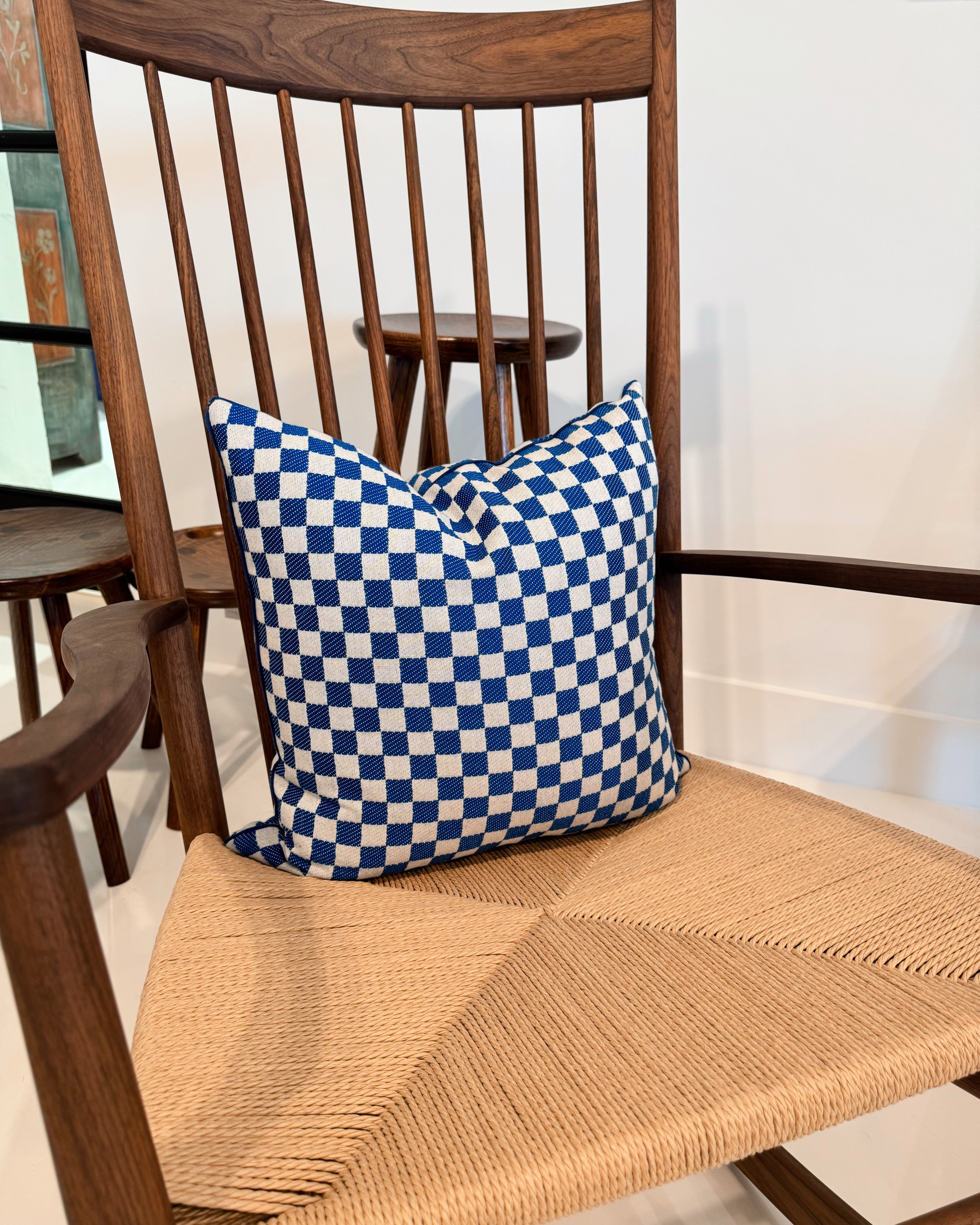 "Maba" Pillow in Royal Blue