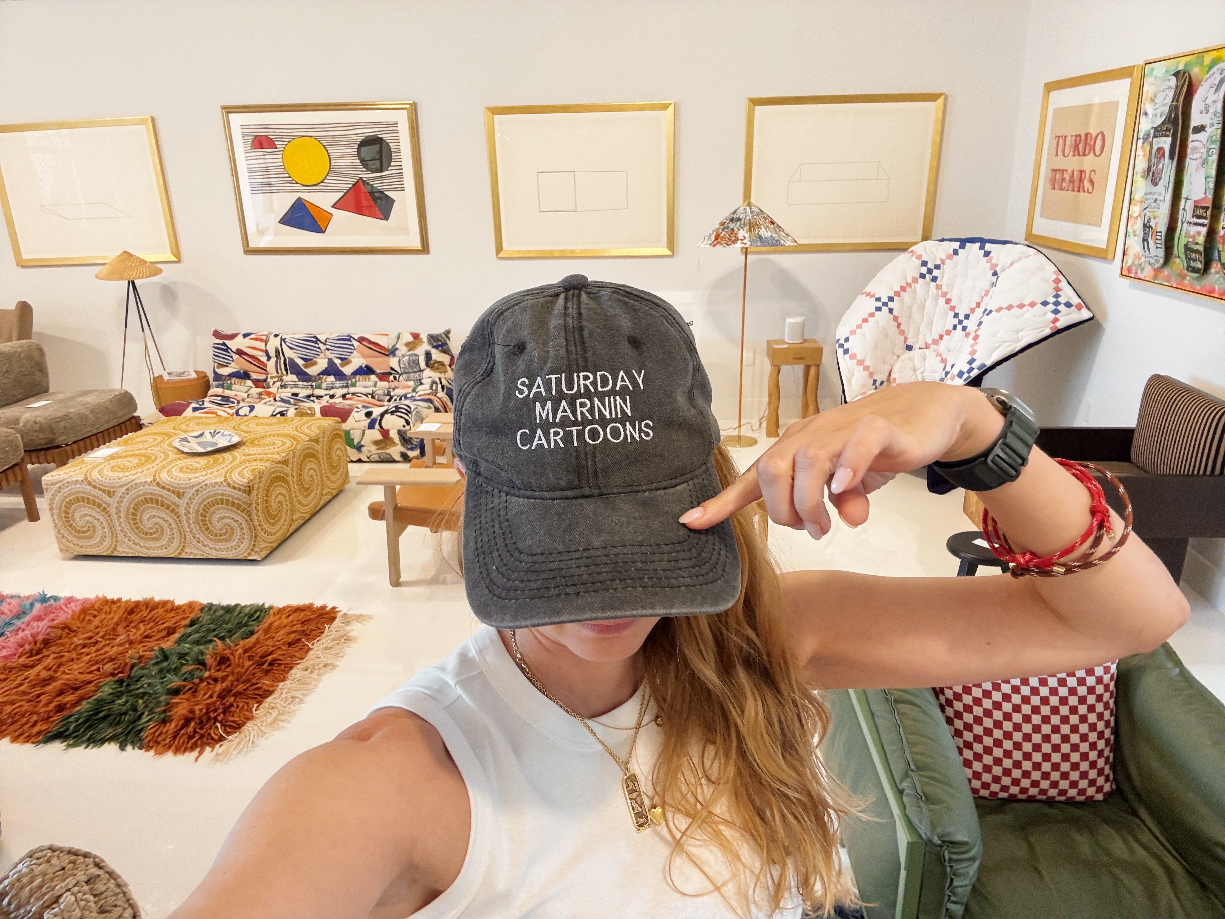 Saturday Marnin Cartoons Cap