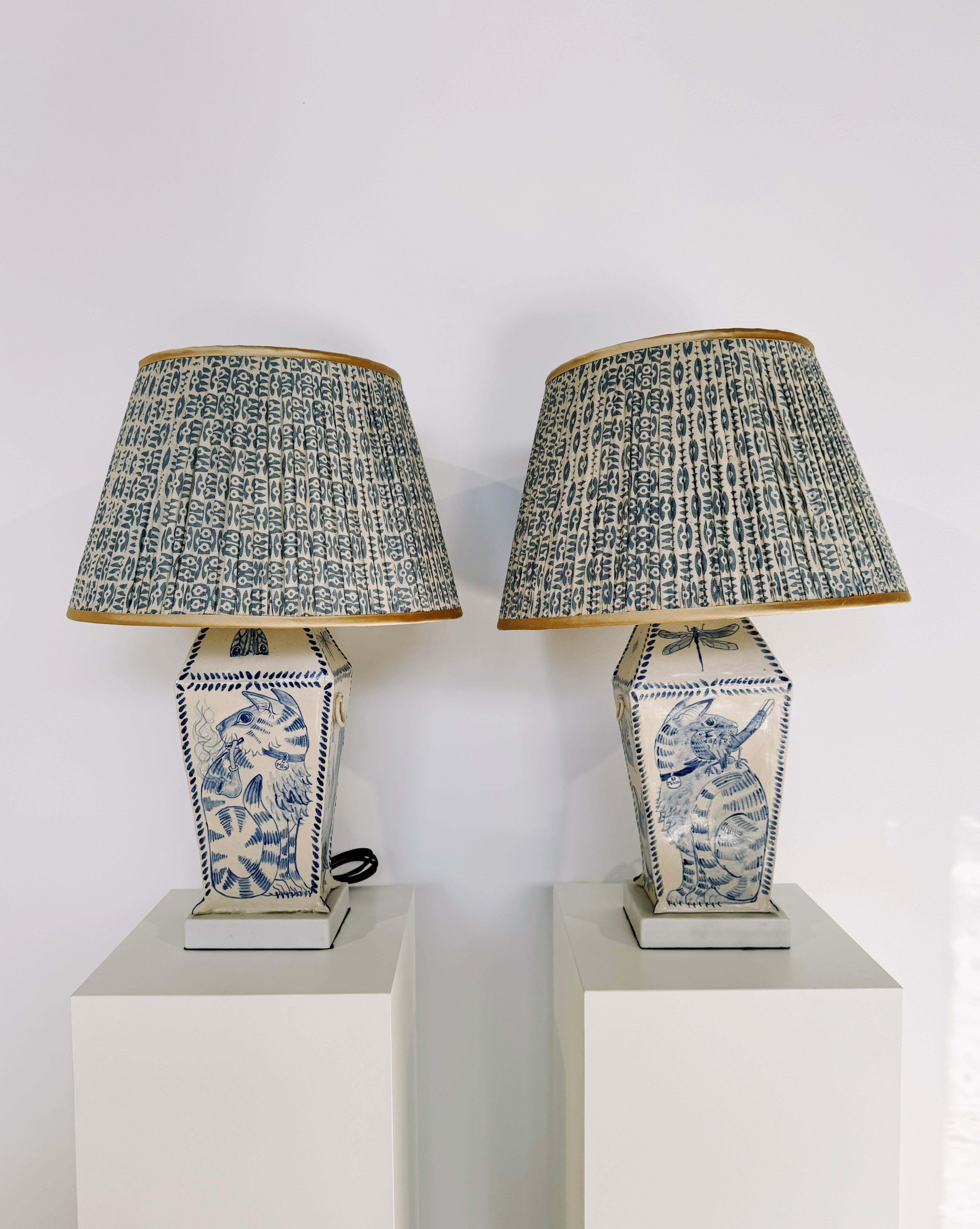 The Hand-Painted Lamp