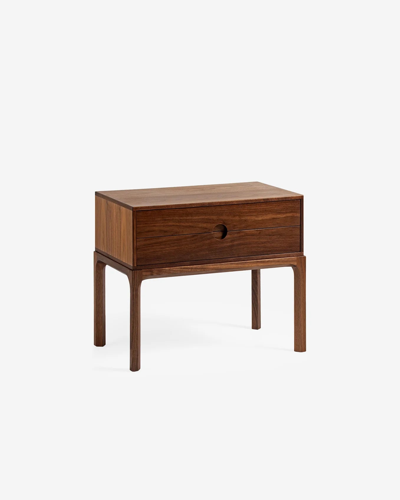 Entre Bedside Table | Walnut