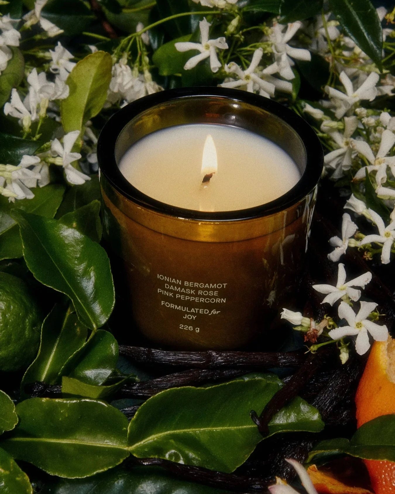 Night Blooming Jasmine & Damask Rose Candle