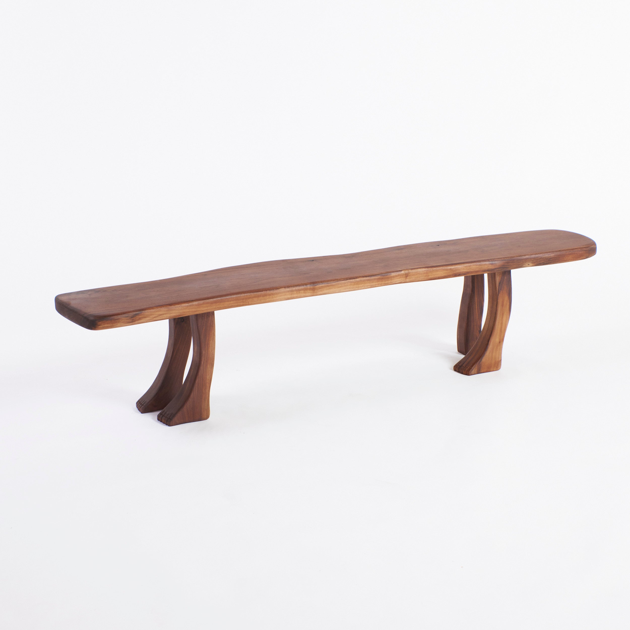 Foot Bench in Walnut