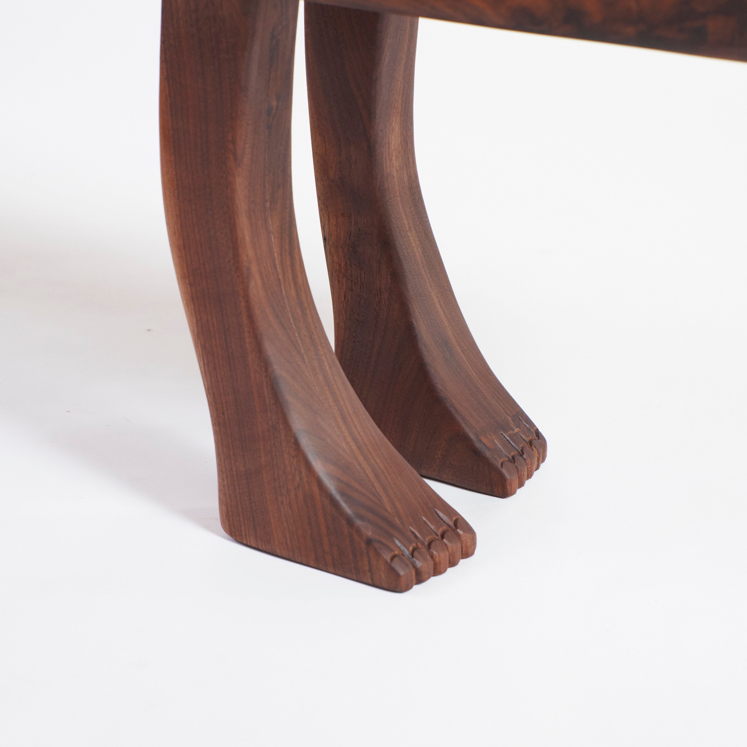 Foot Bench in Walnut