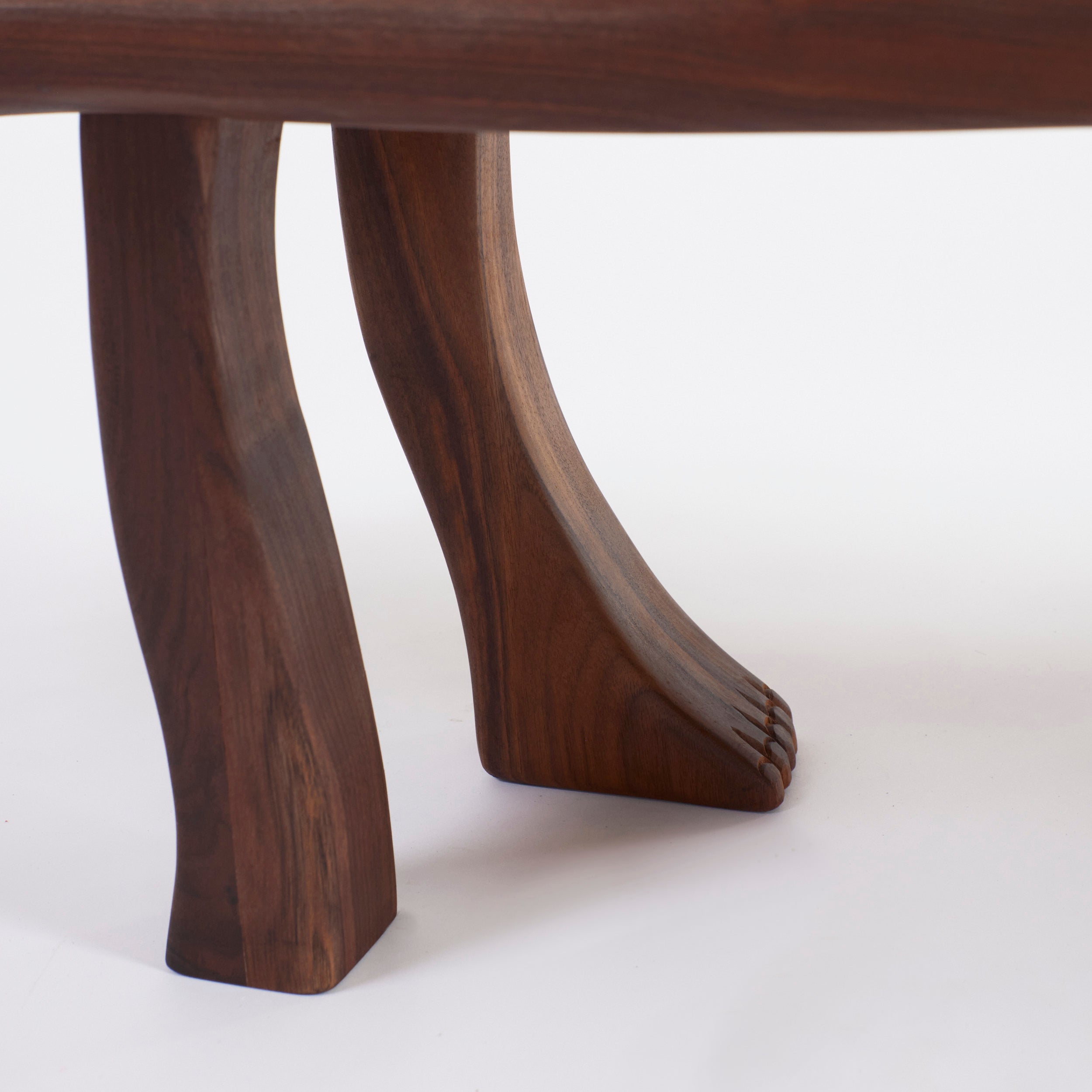 Foot Bench in Walnut