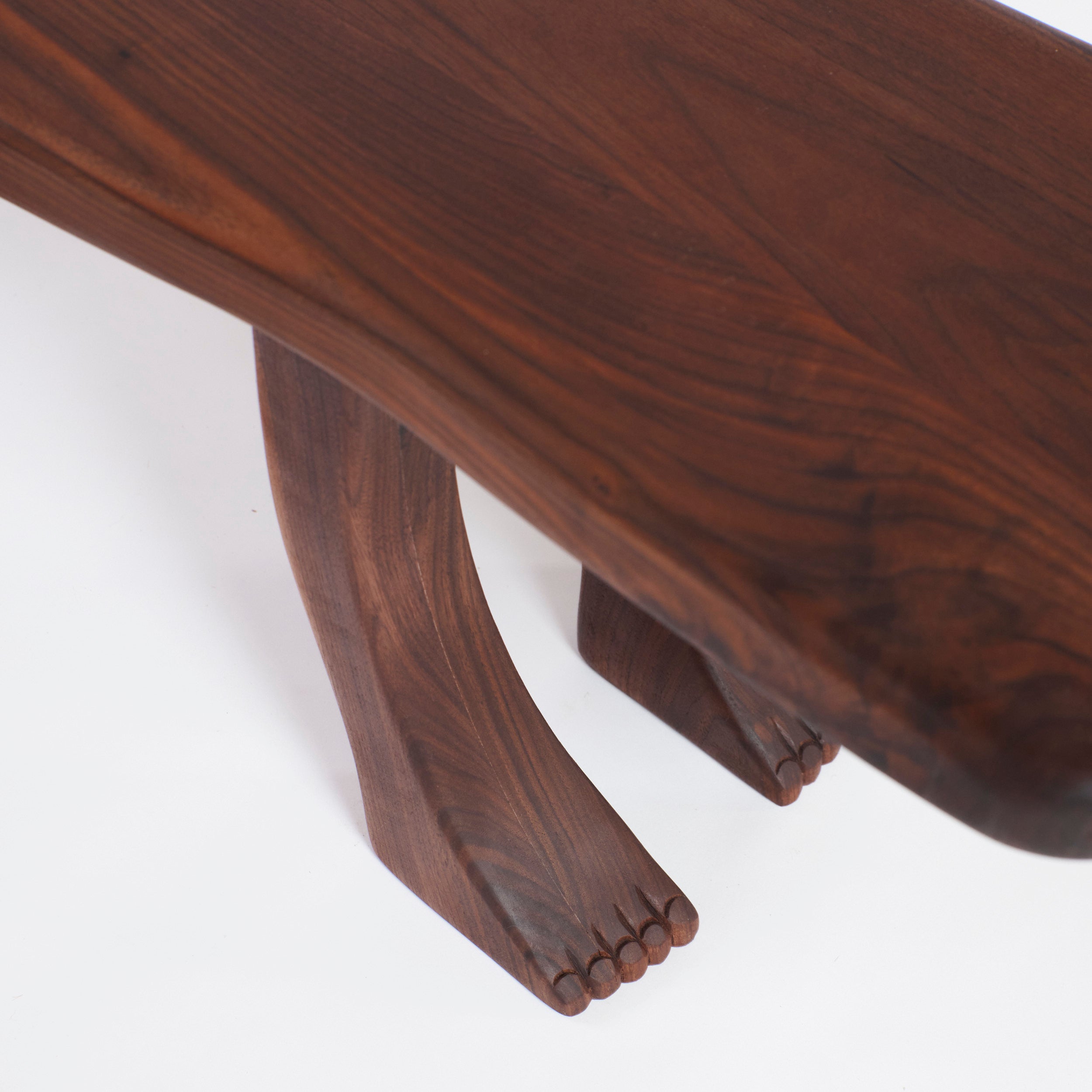 Foot Bench in Walnut