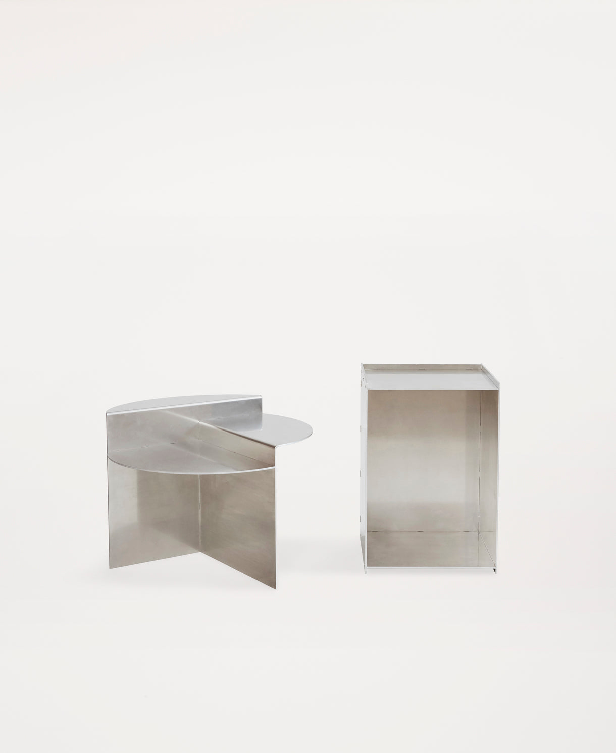 Rivet Side Table | Aluminum