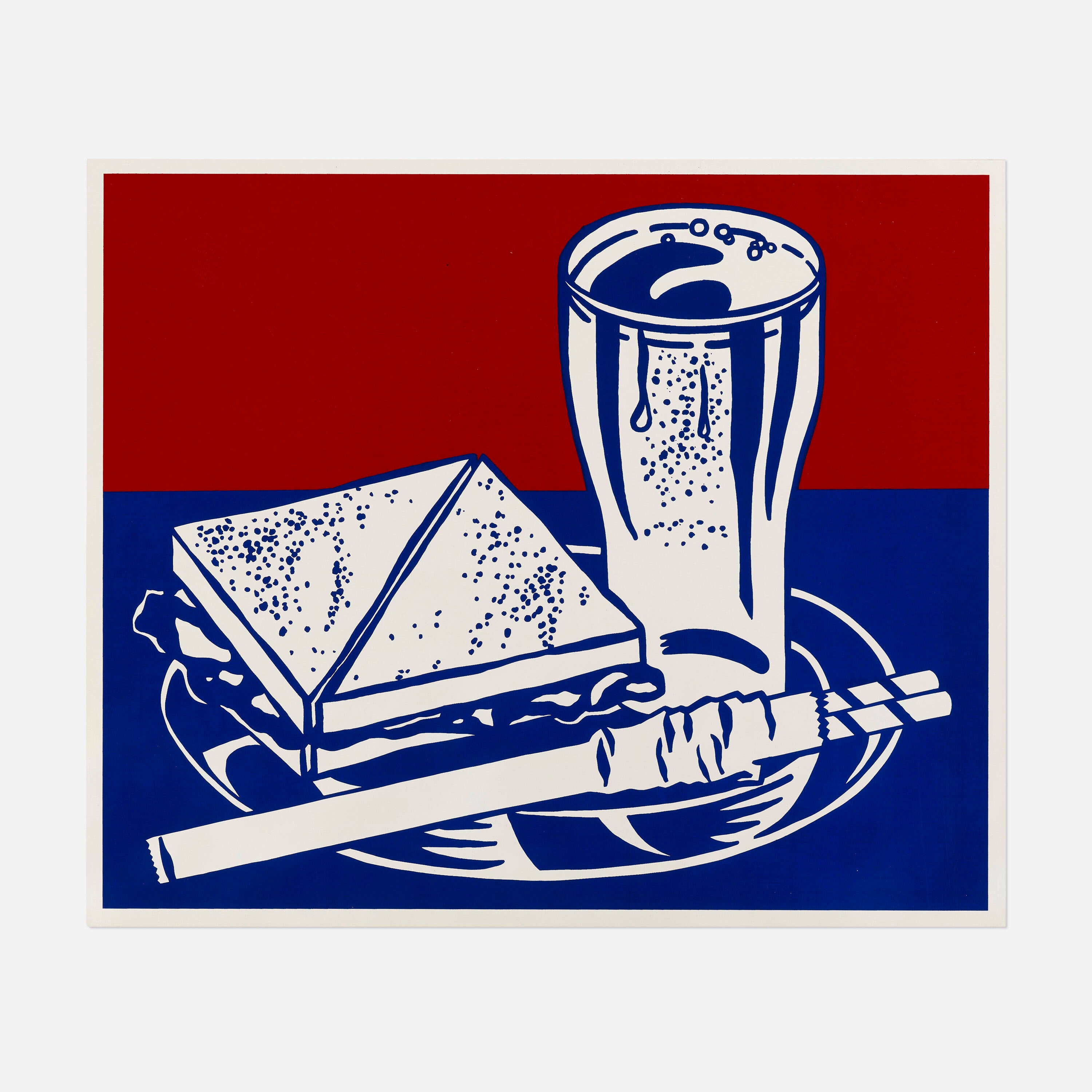 Sandwich and Soda, Unframed