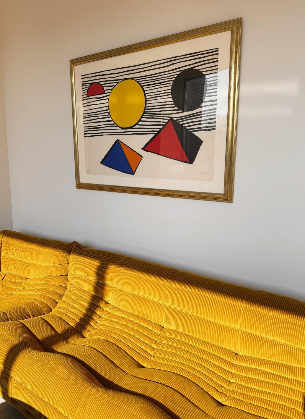 Togo® Sectional in Phlox by Raf Simons