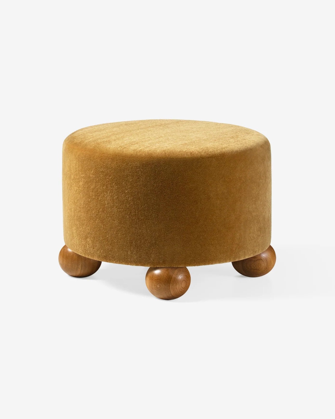 Luupo Ottoman | Teddy Mohair