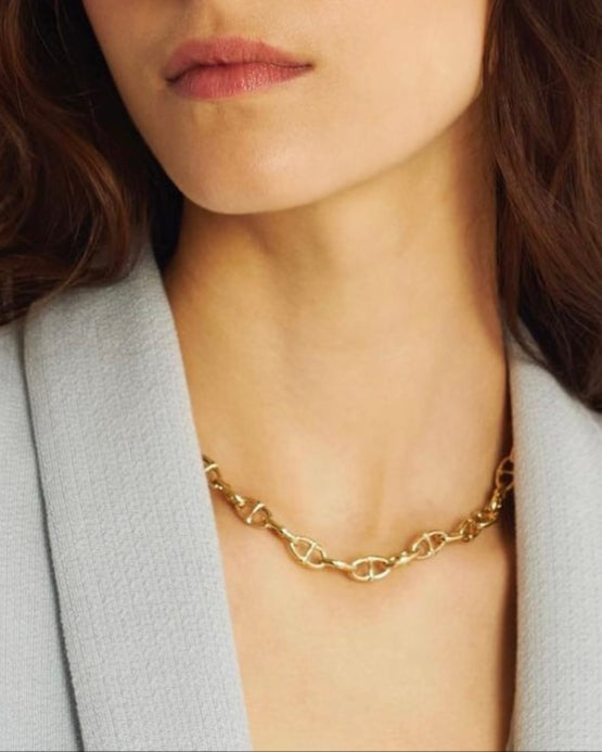 The Large Mariner Link Necklace