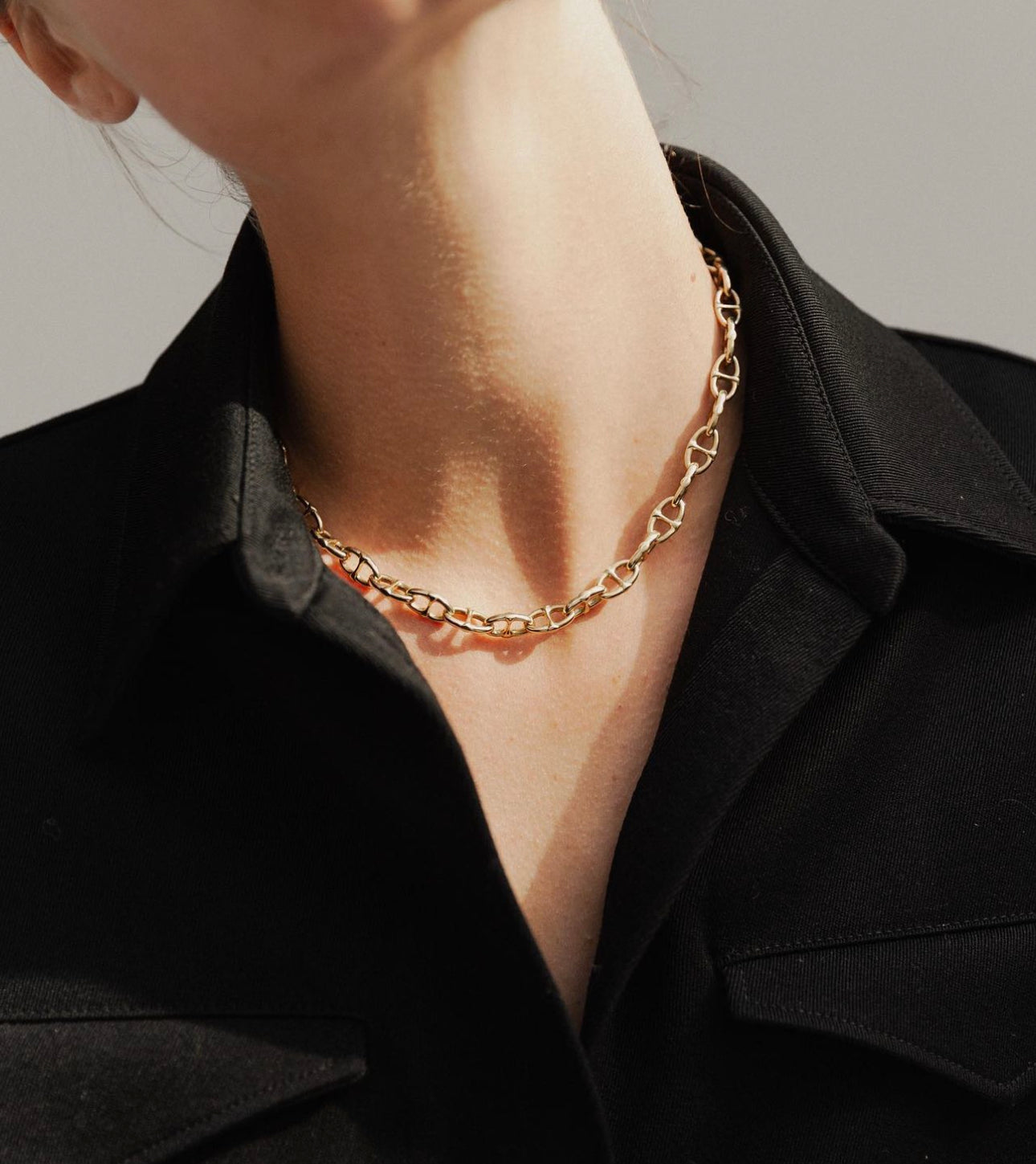 The Large Mariner Link Necklace