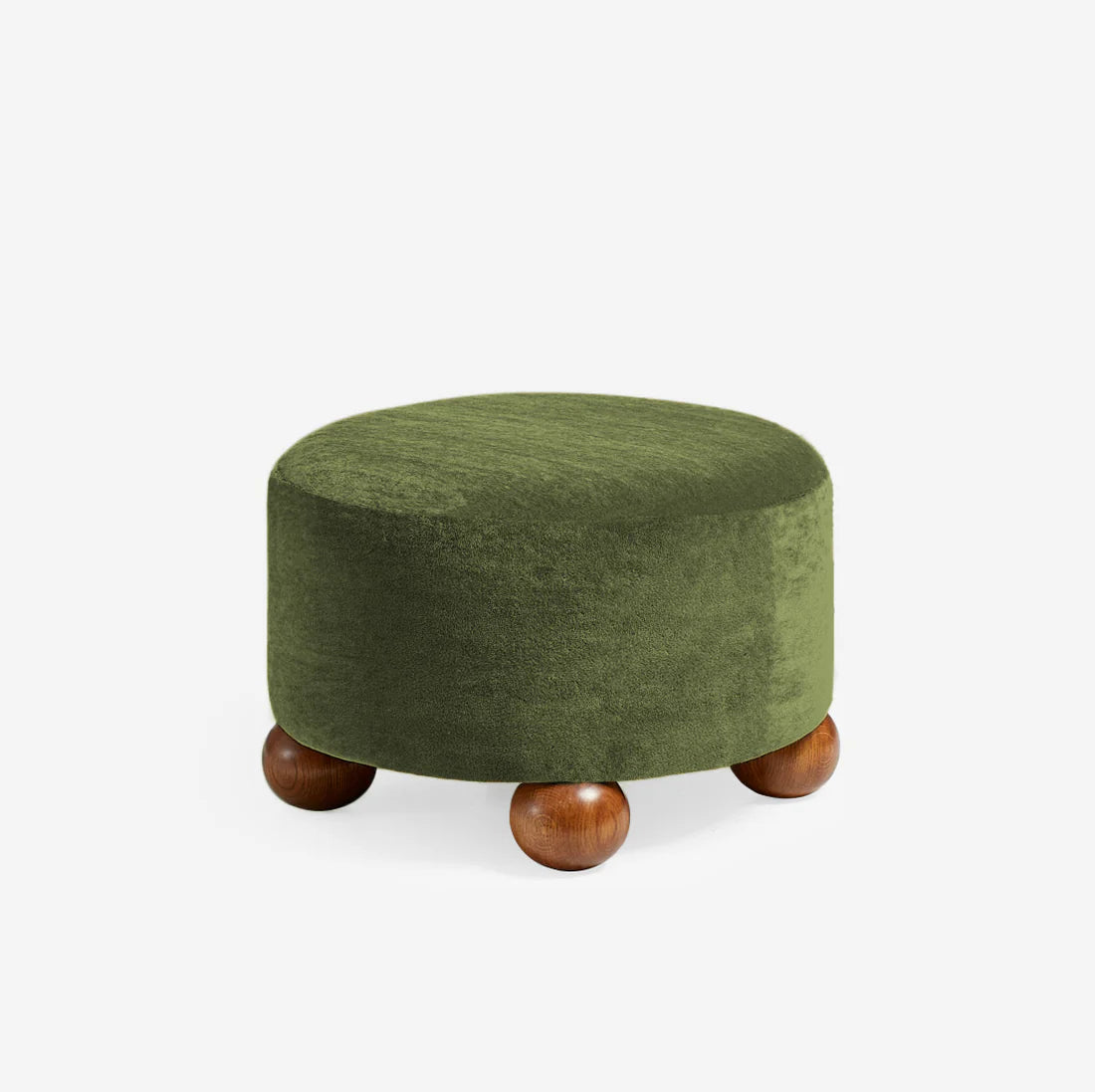 Luupo Ottoman | Teddy Mohair