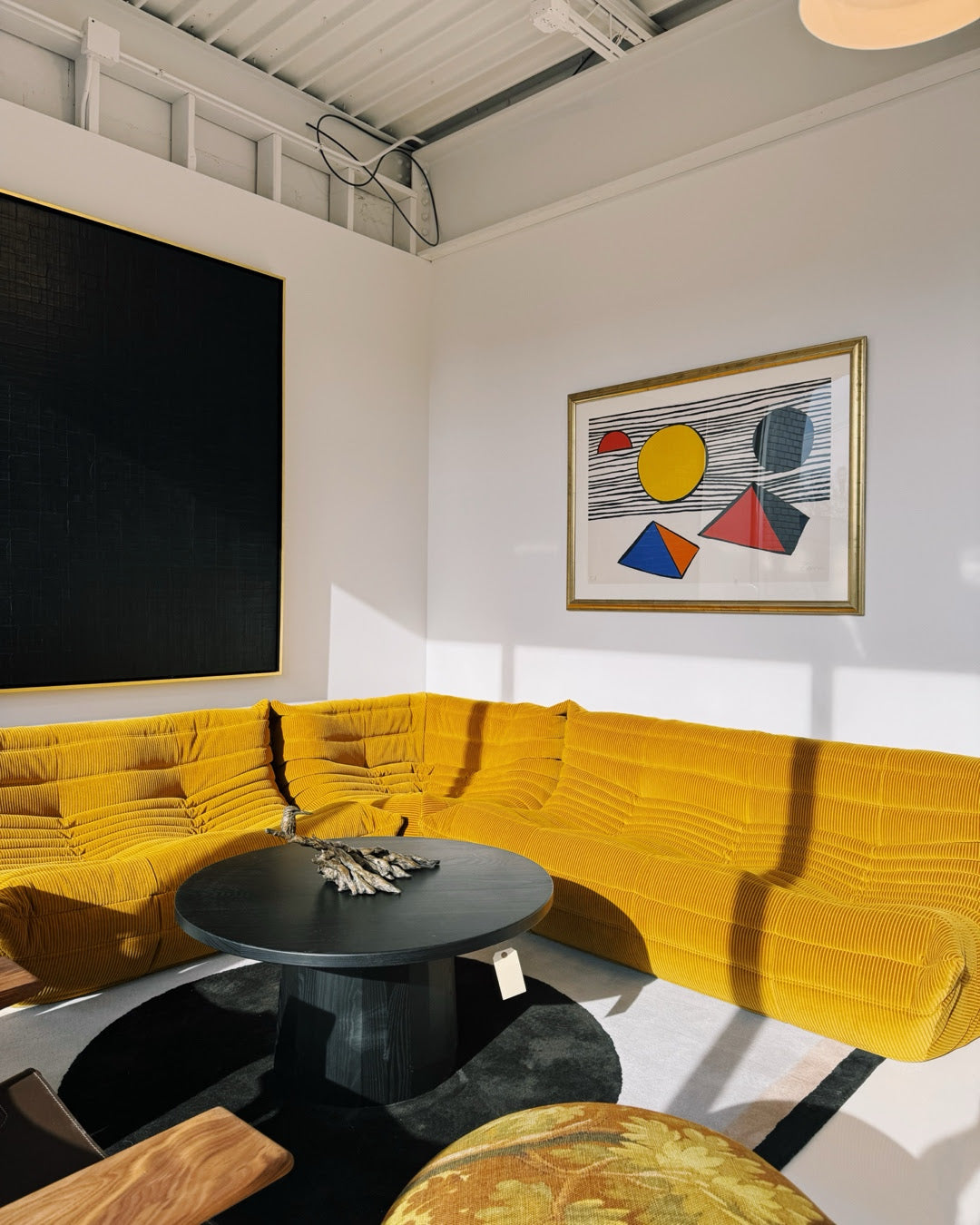 Togo® Sectional in Phlox by Raf Simons