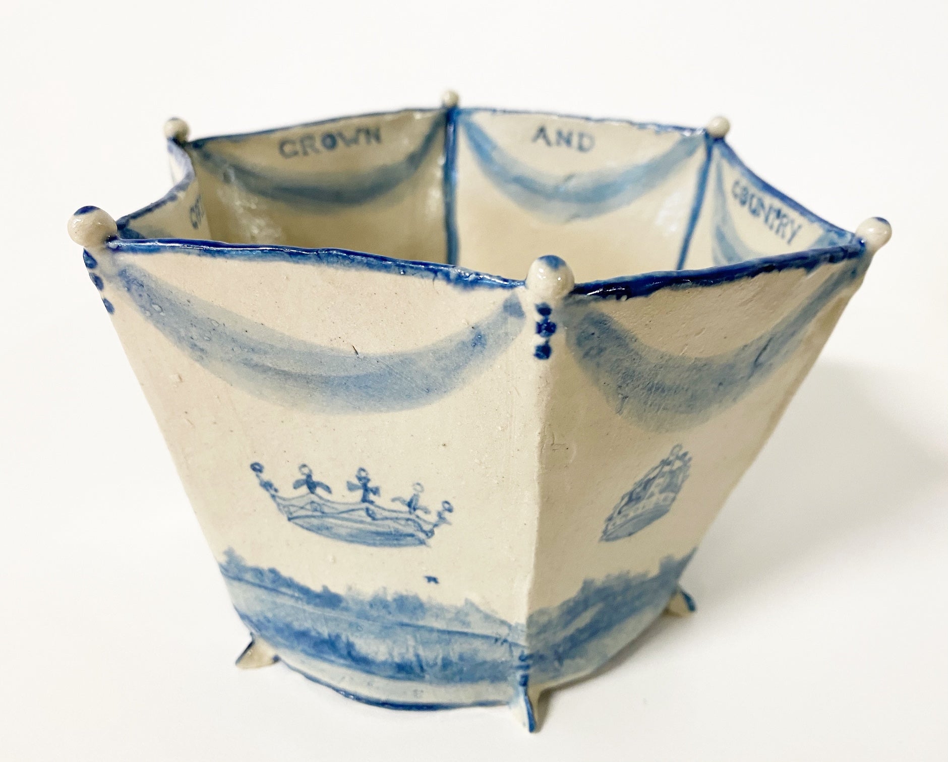 Crown and Country Vase