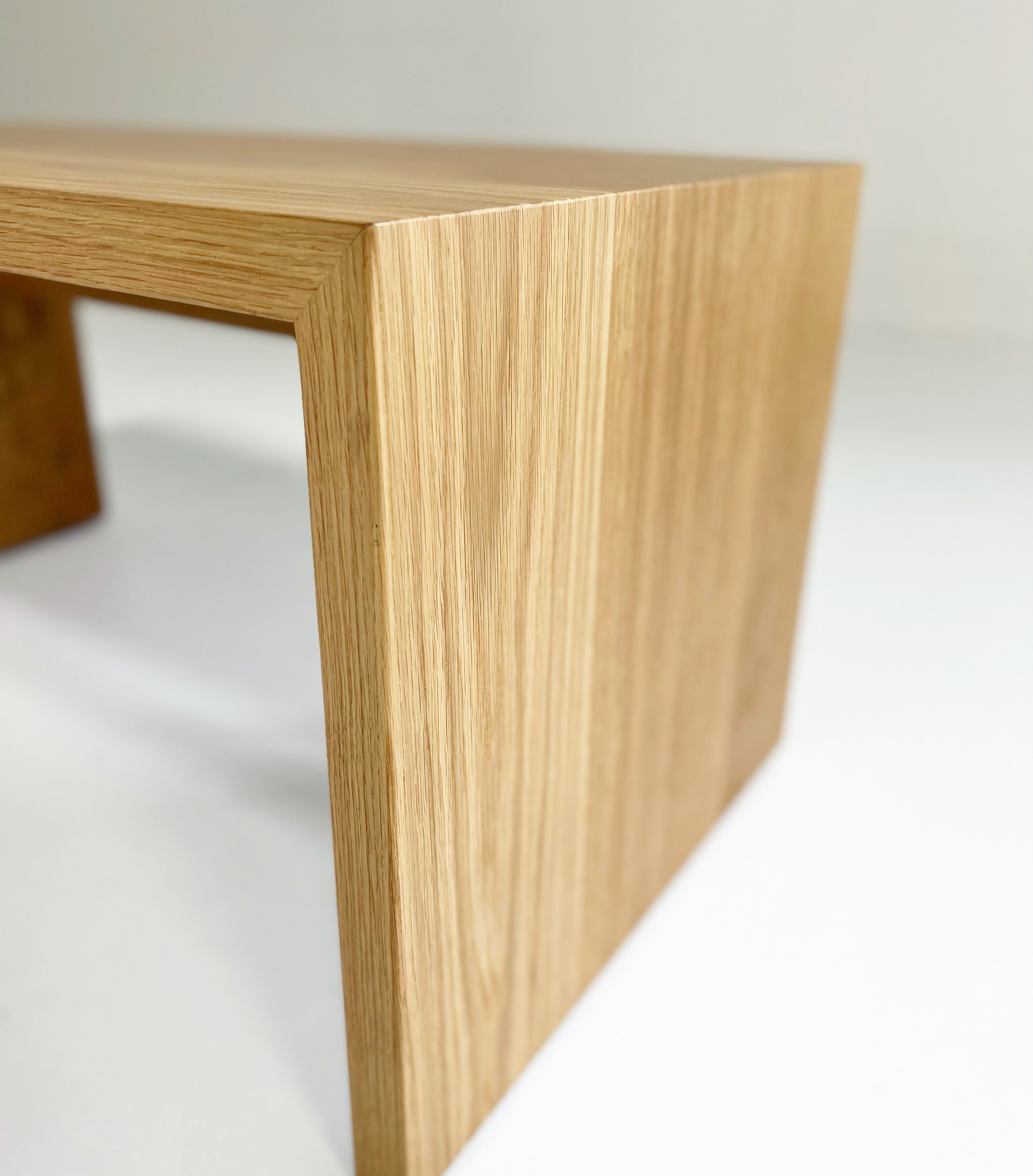 Oak Waterfall Bench, 36 in.