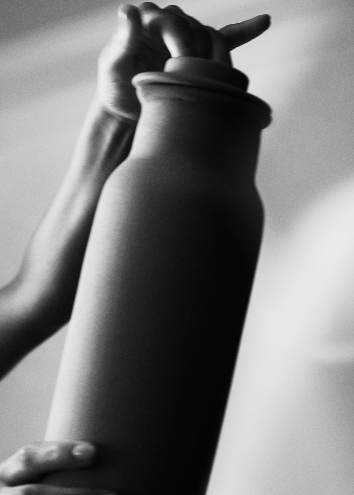 Clay Water Pitcher - Ivory